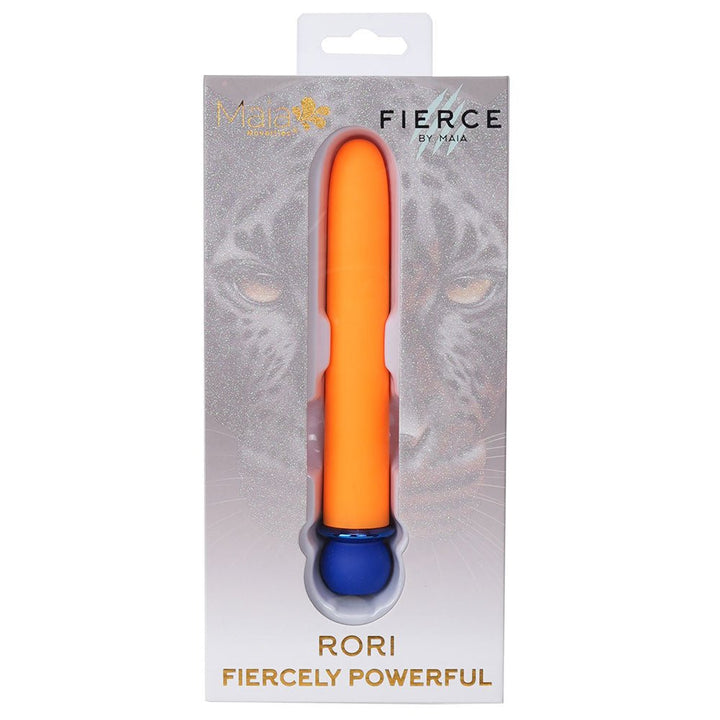 Maia RORI - Orange - Orange 15.2 cm USB Rechargeable XL Bullet – Sex toys NZ by Naughtyhut. Discreet delivery nationwide.