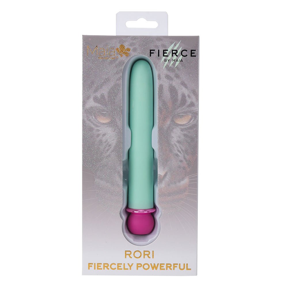Buy Maia RORI - Teal - Teal 15.2 cm USB Rechargeable XL Bullet – Naughtyhut NZ sex toys online. Discreet delivery & top brands.