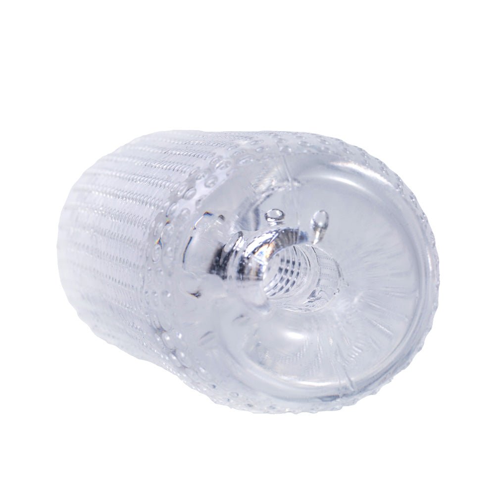 Maia ROYCE - Clear - Clear 12 cm Stroker – Sex toys NZ by Naughtyhut. Discreet delivery nationwide.