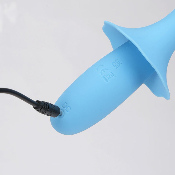 Maia SIENNA - Blue - Blue 15.2 cm USB Rechargeable Fluttering Bullet – Sex toys NZ by Naughtyhut. Discreet delivery nationwide.