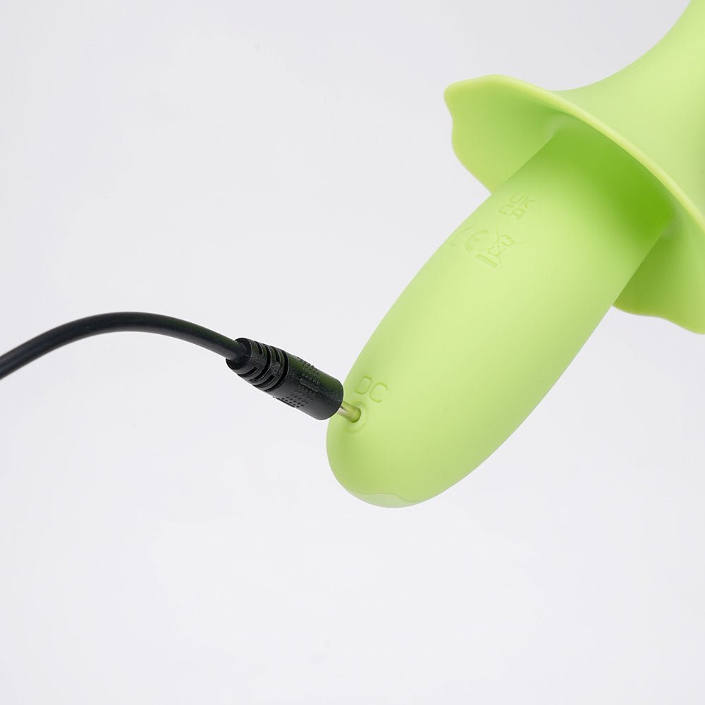 Maia SIENNA - Green - Green 15.2 cm USB Rechargeable Fluttering Bullet – Sex toys NZ by Naughtyhut. Discreet delivery nationwide.
