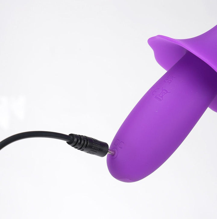 Maia SIENNA - Purple - Purple 15.2 cm USB Rechargeable Fluttering Bullet – Sex toys NZ by Naughtyhut. Discreet delivery nationwide.