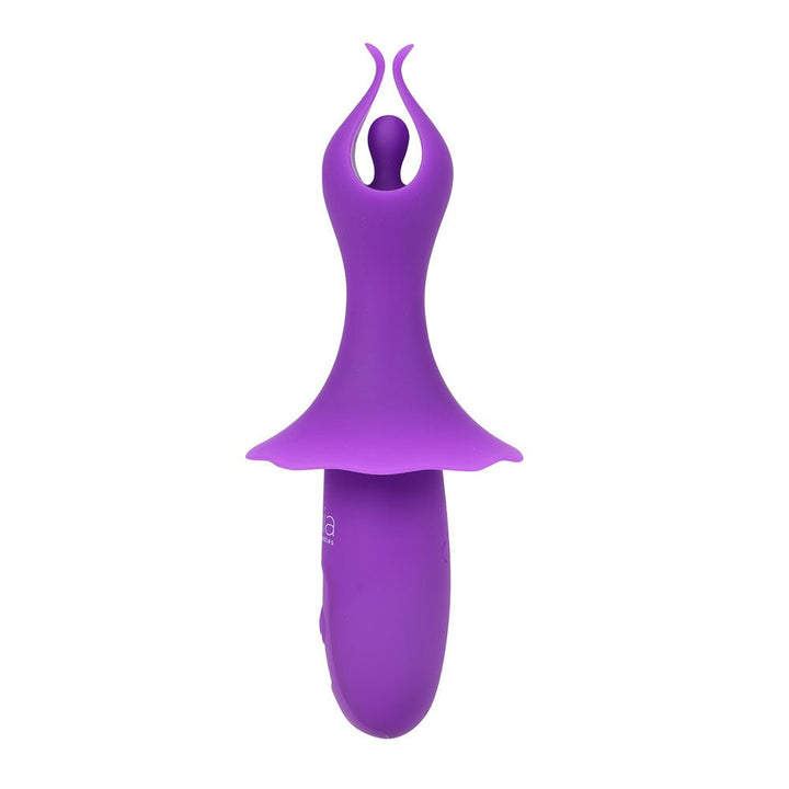 Maia SIENNA - Purple - Purple 15.2 cm USB Rechargeable Fluttering Bullet – Sex toys NZ by Naughtyhut. Discreet delivery nationwide.