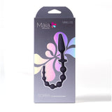 Buy Maia SORRA - Black Anal Plug with Beads – Naughtyhut NZ sex toys online. Discreet delivery & top brands.
