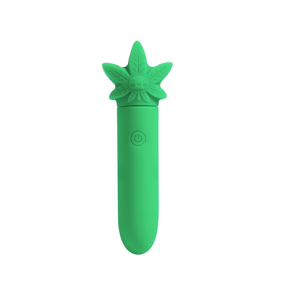 Maia STONI - 420 Green 11.1 cm USB Rechargeable Bullet – Sex toys NZ by Naughtyhut. Discreet delivery nationwide.