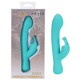 Buy Maia ZARA - Teal - Teal 17.1 cm USB Rechargeable Rabbit Vibrator – Naughtyhut NZ sex toys online. Discreet delivery & top brands.