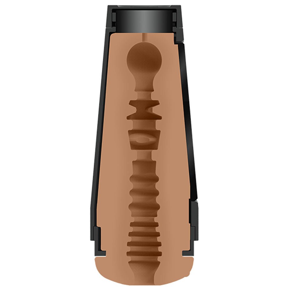 Buy Main Squeeze - Alexis Tae - Brown Vagina Stroker – Naughtyhut NZ sex toys online. Discreet delivery & top brands.