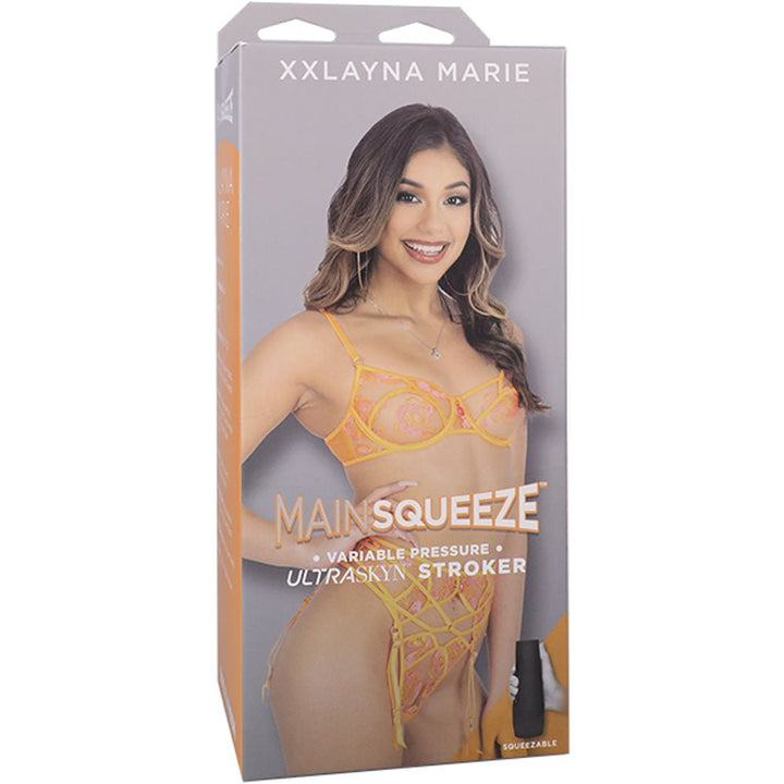Main Squeeze - Xxlayna Marie - Tan Vagina Stroker – Sex toys NZ by Naughtyhut. Discreet delivery nationwide.