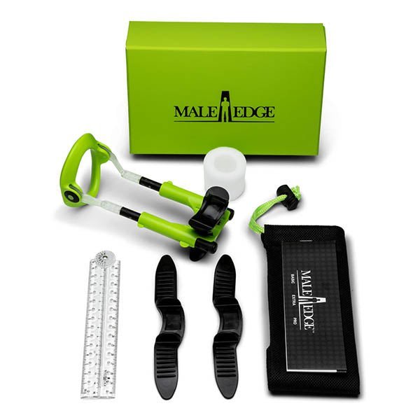 MaleEdge Extra Kit - Penis Enlarger Kit in Green Case – Sex toys NZ by Naughtyhut. Discreet delivery nationwide.