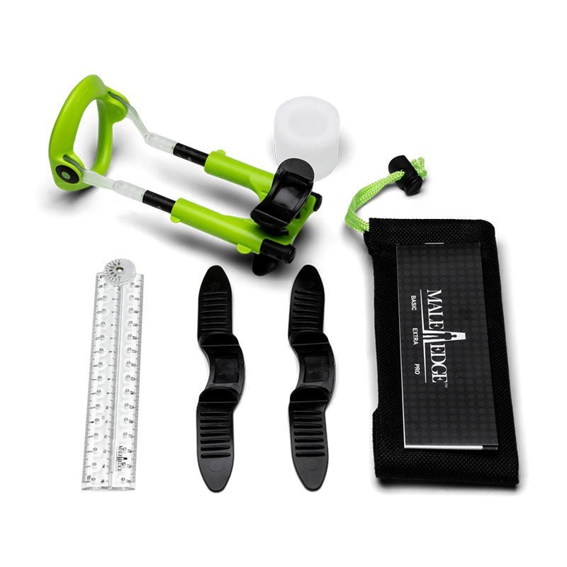 MaleEdge Extra Kit - Penis Enlarger Kit in Green Case – Sex toys NZ by Naughtyhut. Discreet delivery nationwide.