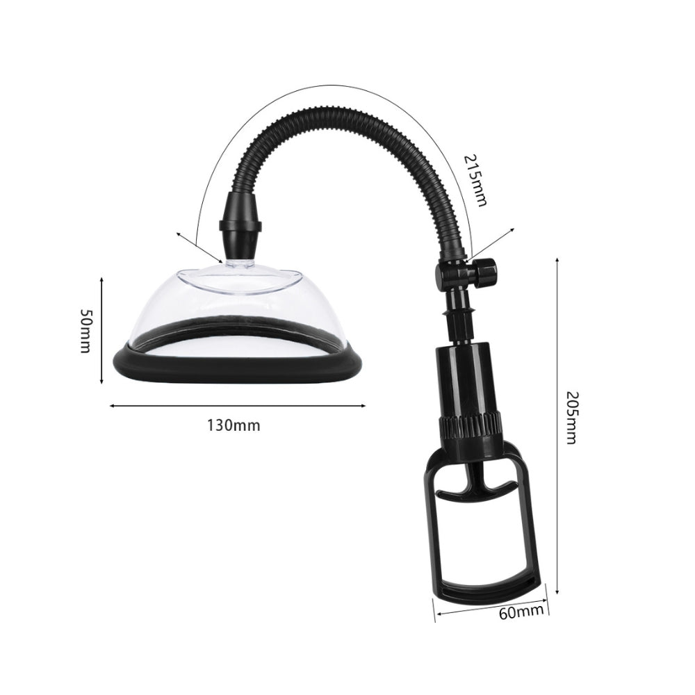Buy Manual Pussy Pump - Large – Naughtyhut NZ sex toys online. Discreet delivery & top brands.