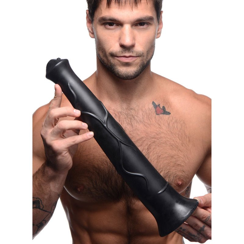 Buy Master Cock Pony Boy - Black 43 cm (17'') Horse Dong – Naughtyhut NZ sex toys online. Discreet delivery & top brands.