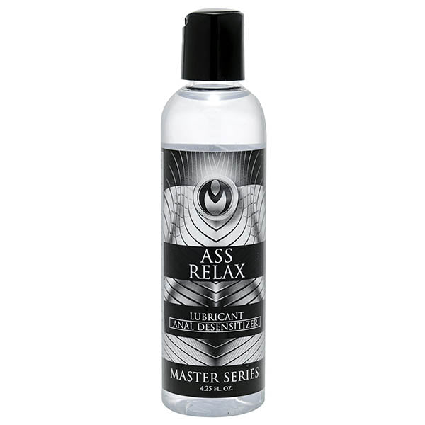 Master Series Ass Relax - Anal Desensitising Lubricant - 125 ml Bottle – Sex toys NZ by Naughtyhut. Discreet delivery nationwide.