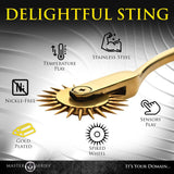 Buy Master Series Gold Sensation - Gold Wartenberg Wheel at NZ’s Mega Adult Toys Store. Discover premium sex toys with discreet shipping at the best price in NZ