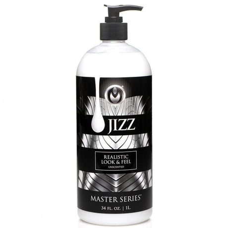 Buy Master Series Jizz - 1000 ml - Water Based Cum Lubricant - 1000 ml Bottle – Naughtyhut NZ sex toys online. Discreet delivery & top brands.