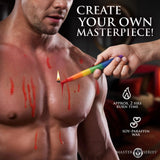 Buy Master Series Pride Candles - Rainbow Drip Candles - Set of 3 – Naughtyhut NZ sex toys online. Discreet delivery & top brands.