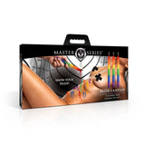 Buy Master Series Pride Candles - Rainbow Drip Candles - Set of 3 – Naughtyhut NZ sex toys online. Discreet delivery & top brands.