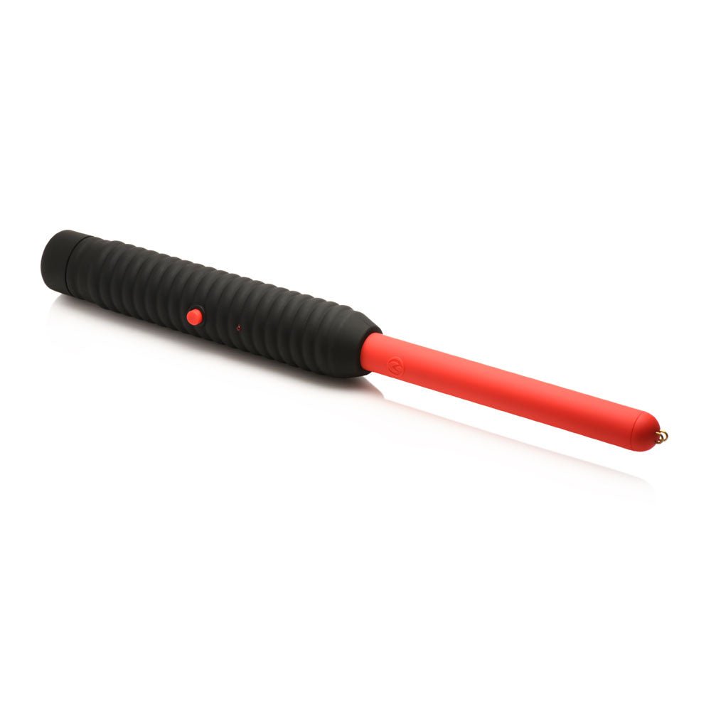 Buy Master Series Spark Rod - Black/Red Zapping e - Wand – Naughtyhut NZ sex toys online. Discreet delivery & top brands.