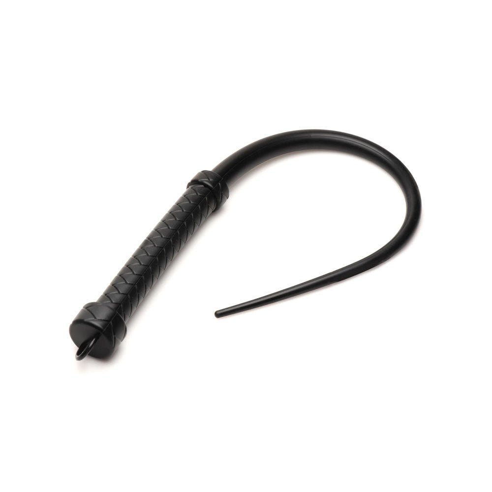 Buy Master Series Viper Tail - Black - Black Silicone Whip – Naughtyhut NZ sex toys online. Discreet delivery & top brands.