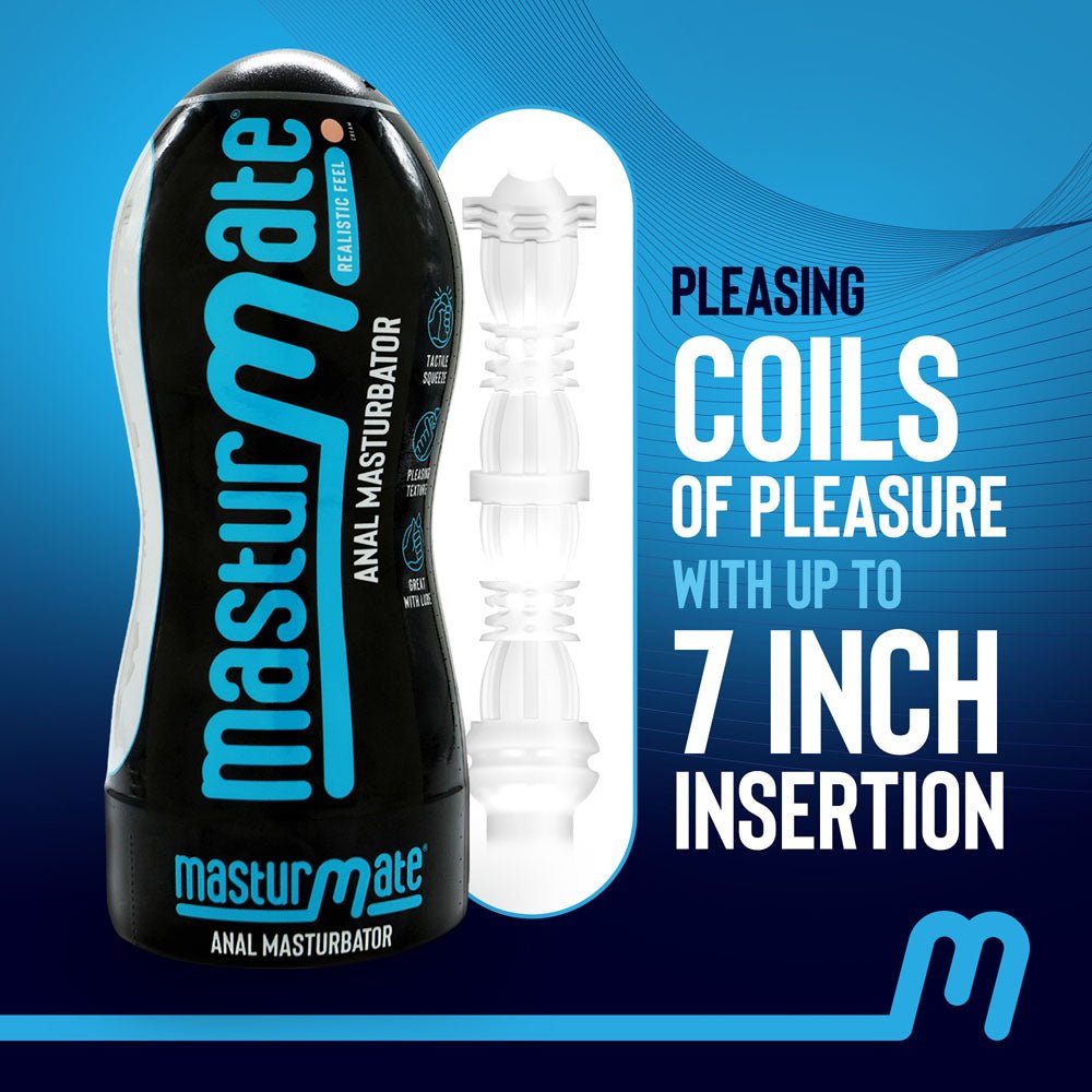 Buy Masturmate - Butt - Cream - Flesh Anal Stroker – Naughtyhut NZ sex toys online. Discreet delivery & top brands.