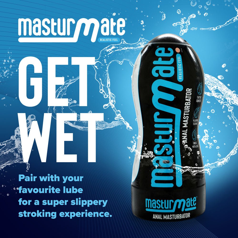 Masturmate - Butt - Cream - Flesh Anal Stroker – Sex toys NZ by Naughtyhut. Discreet delivery nationwide.