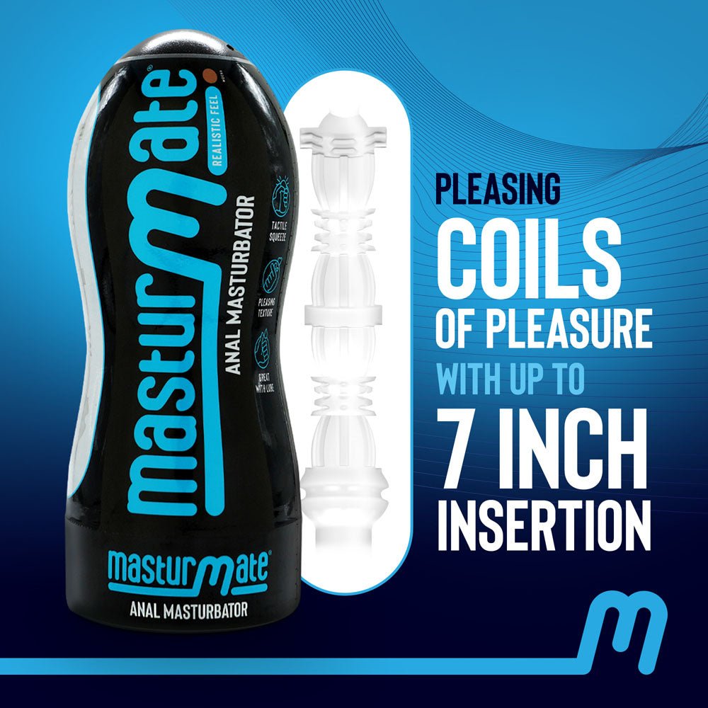 Masturmate - Butt - Mocha - Brown Anal Stroker – Sex toys NZ by Naughtyhut. Discreet delivery nationwide.