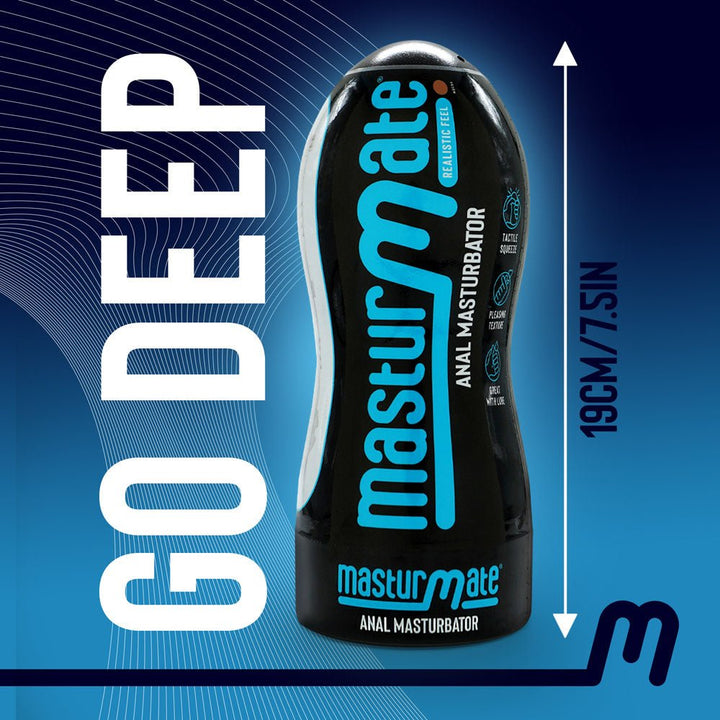 Masturmate - Butt - Mocha - Brown Anal Stroker – Sex toys NZ by Naughtyhut. Discreet delivery nationwide.