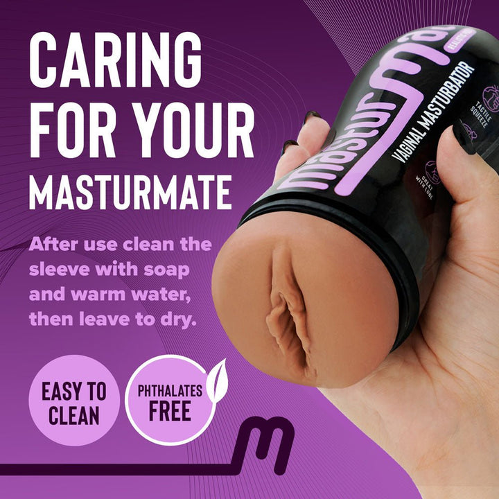 Masturmate - Vagina - Mocha - Brown Vagina Stroker – Sex toys NZ by Naughtyhut. Discreet delivery nationwide.