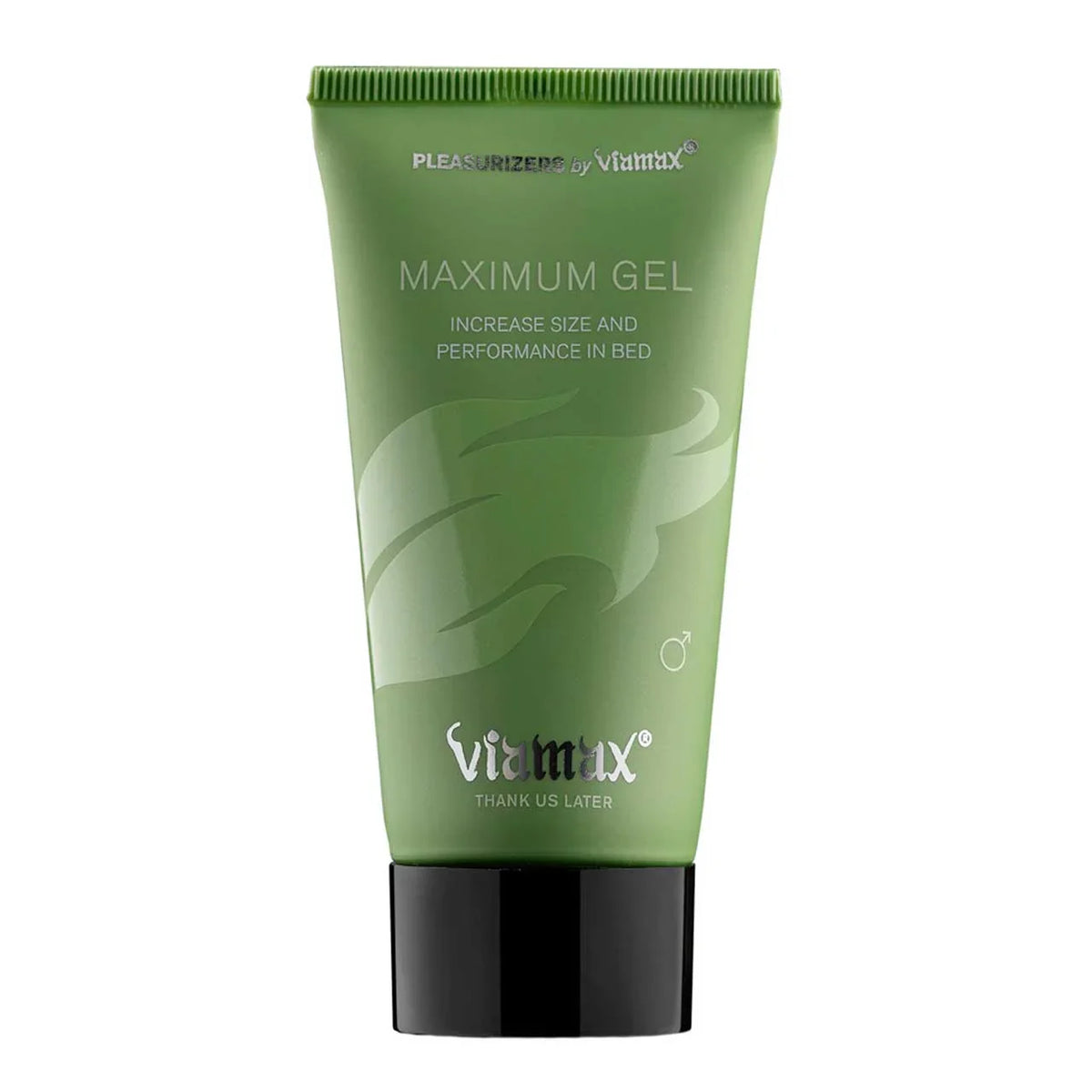 Viamax Maximum Gel, green 50 ml tube with black cap, front view