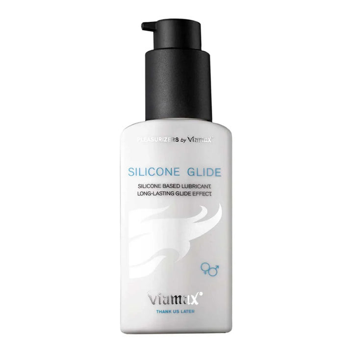 Viamax Silicone Glide, white 70 ml pump bottle with black pump