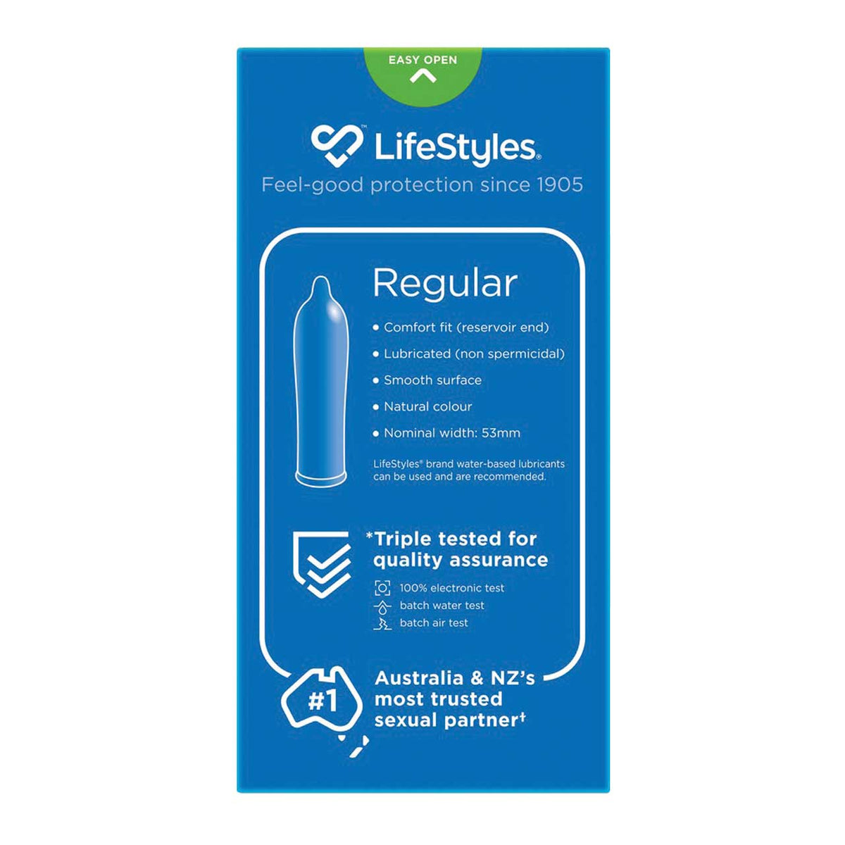 LifeStyles Regular Condoms 10 Pack - image 2