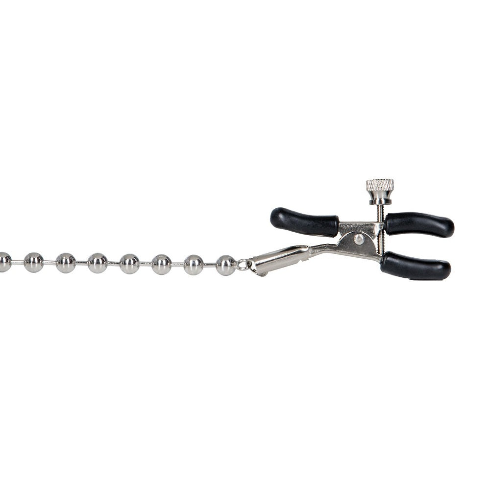 Nipple Play Silver Beaded Nipple Clamps - image 3