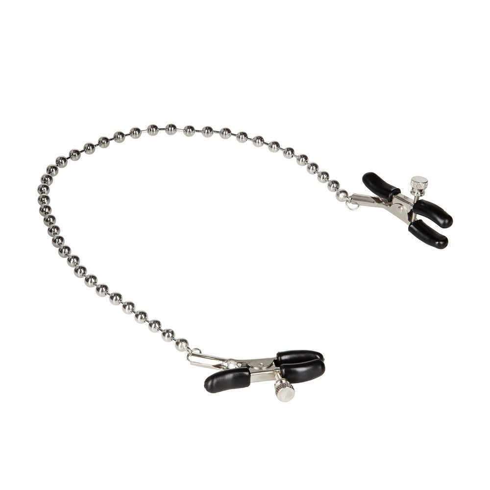 Nipple Play Silver Beaded Nipple Clamps - image 2