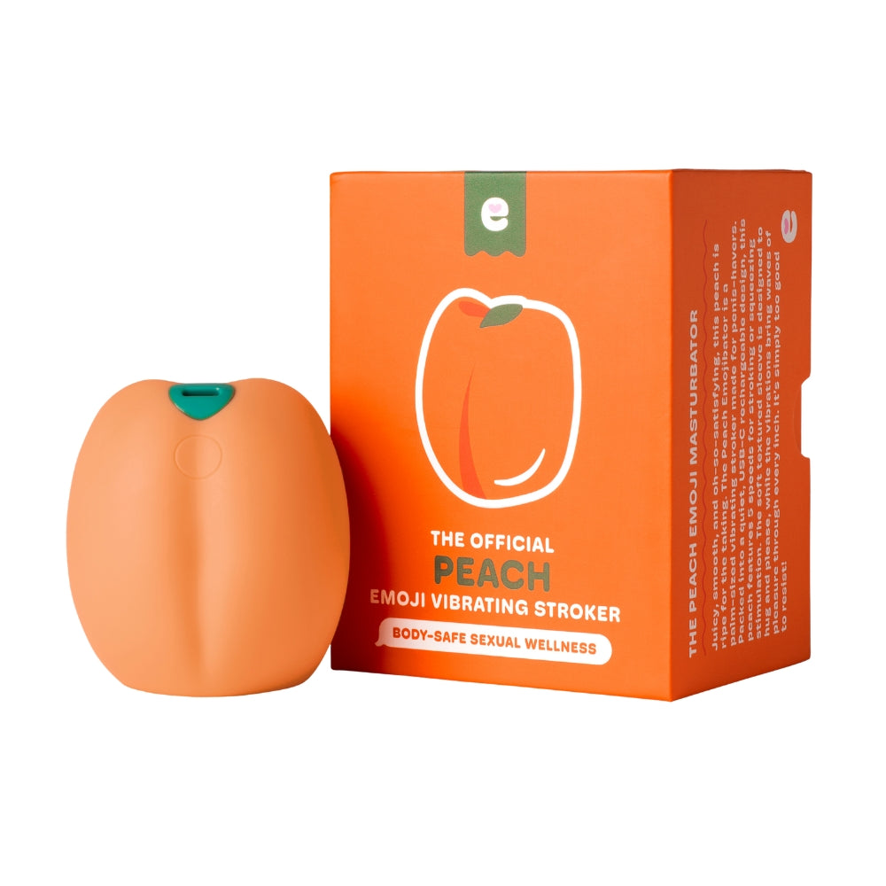 Emojibator Peach Vibrator - image 5