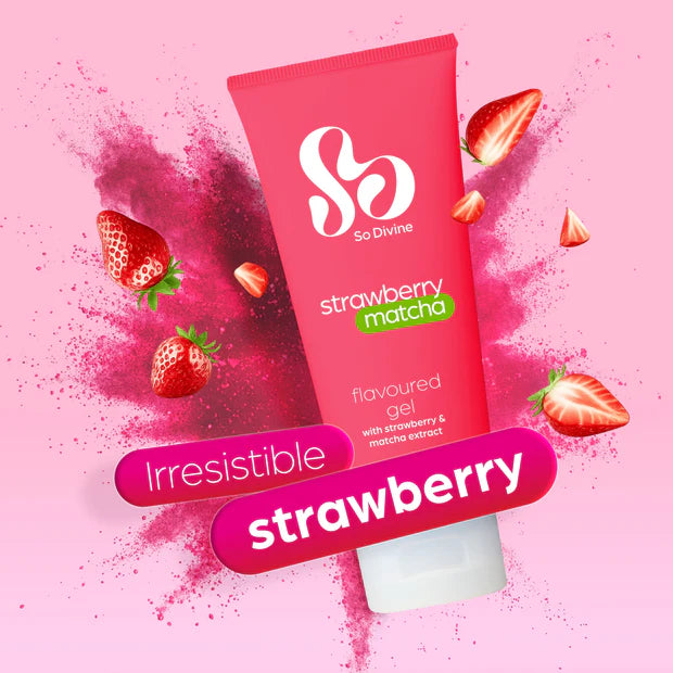 So Divine Strawberry Matcha Lube 100ml - image 3