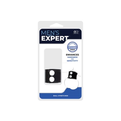 Mens Expert 2 Button Ball Stretcher – Sex toys NZ by Naughtyhut. Discreet delivery nationwide.