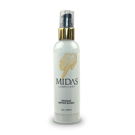 Buy Midas Opaque Water Based Lubricant - 118 ml - Water Based Cum Lube - 118 ml – Naughtyhut NZ sex toys online. Discreet delivery & top brands.