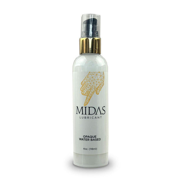 Buy Midas Opaque Water Based Lubricant - 118 ml - Water Based Cum Lube - 118 ml – Naughtyhut NZ sex toys online. Discreet delivery & top brands.