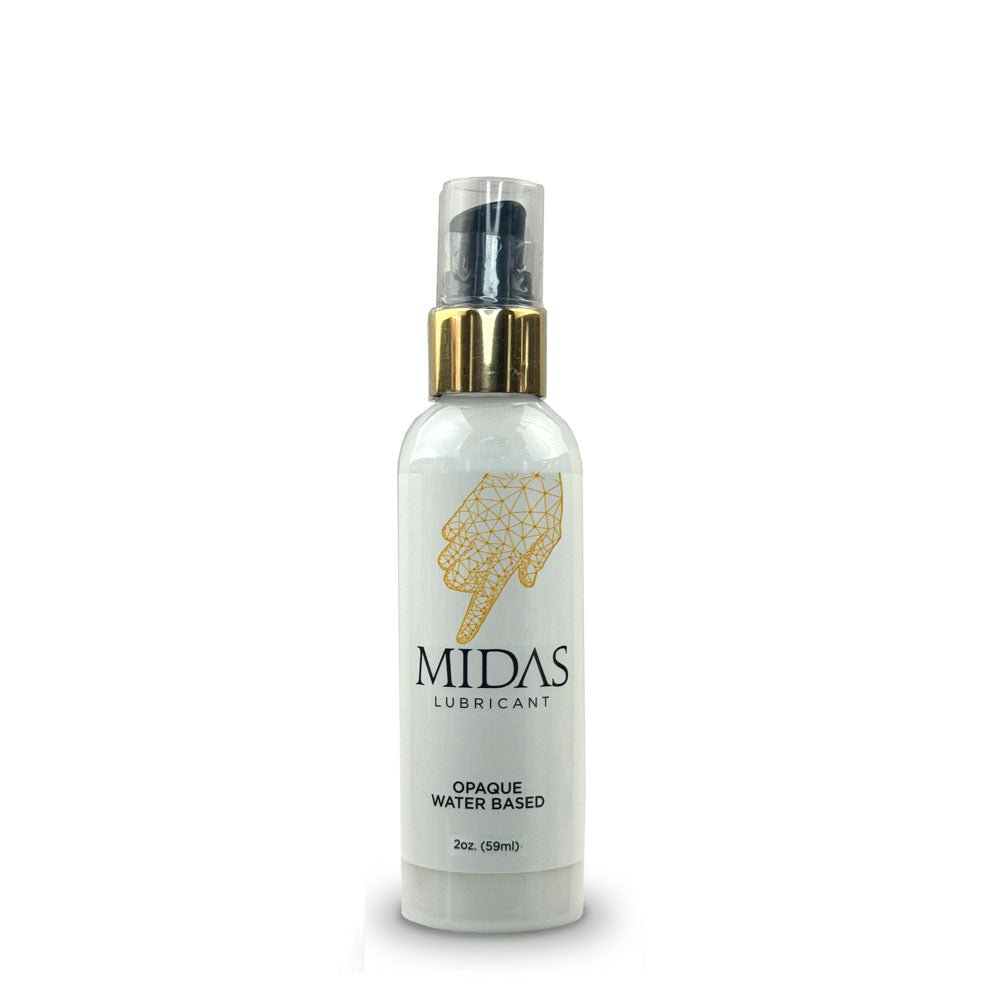 Midas Opaque Water Based Lubricant - 59 ml - Water Based Cum Lube - 59 ml – Sex toys NZ by Naughtyhut. Discreet delivery nationwide.