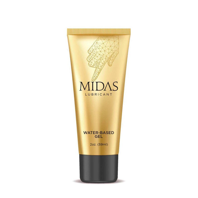 Buy Midas Water Based Gel - Water Based Gel Lubricant - 59 ml Tube – Naughtyhut NZ sex toys online. Discreet delivery & top brands.