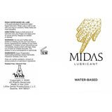 Buy Midas Water Based Gel - Water Based Gel Lubricant - 59 ml Tube – Naughtyhut NZ sex toys online. Discreet delivery & top brands.