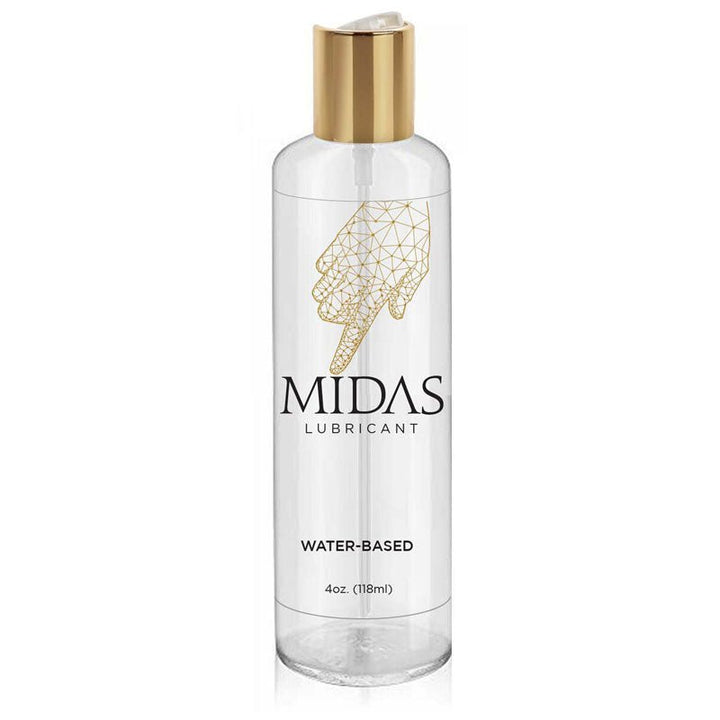 Midas Water Based Lube - Water Based Lubricant - 118 ml Bottle – Sex toys NZ by Naughtyhut. Discreet delivery nationwide.
