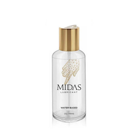 Buy Midas Water Based Lube - Water Based Lubricant - 59 ml Bottle – Naughtyhut NZ sex toys online. Discreet delivery & top brands.