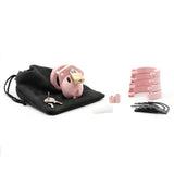 Buy Mini - Me Black Chastity Cock Cage Kit - Pink - Pink 1.25 Inch Cock Cage Kit – Naughtyhut NZ sex toys online. Discreet delivery & top brands.