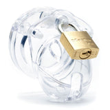Buy Mini - Me Black Chastity Cock Cage Kit - Clear - Clear 1.25 Inch Cock Cage Kit – Naughtyhut NZ sex toys online. Discreet delivery & top brands.