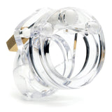 Buy Mini - Me Black Chastity Cock Cage Kit - Clear - Clear 1.25 Inch Cock Cage Kit – Naughtyhut NZ sex toys online. Discreet delivery & top brands.