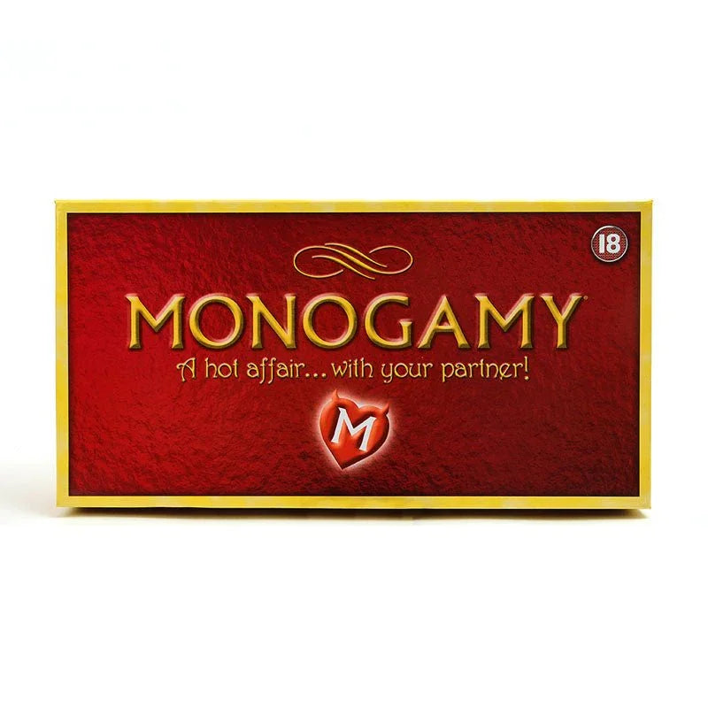 Monogamy box front on, A Hot Affair with your partner tagline