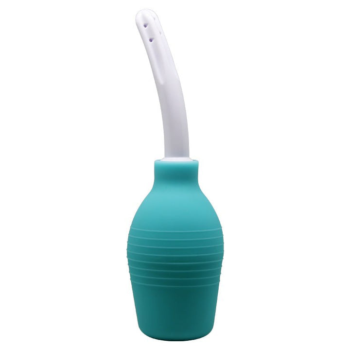MR PLAY Anal Douche - Aqua/White Unisex Douche - 310 ml Capacity – Sex toys NZ by Naughtyhut. Discreet delivery nationwide.