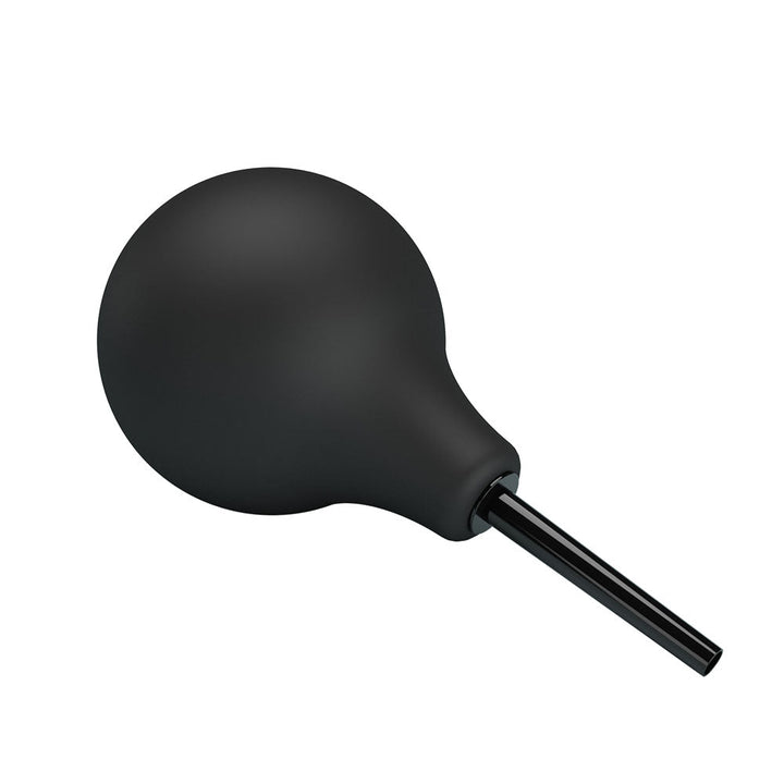 MR PLAY Anal Douche - Black - Black Unisex Douche - 224 ml Capacity – Sex toys NZ by Naughtyhut. Discreet delivery nationwide.
