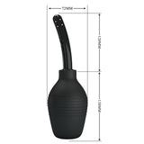 Buy MR PLAY Anal Douche - Black - Black Unisex Douche - 310 ml Capacity – Naughtyhut NZ sex toys online. Discreet delivery & top brands.
